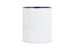 Mug subli Oslo colored inside & handle 300ml White/blue