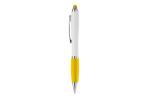 Ball pen Hawaï stylus hardcolour White/yellow