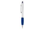 Ball pen Hawaï stylus hardcolour White/blue