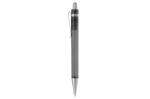 Ball pen Antarctica metal clip Transparent black