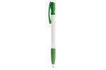 Nash ball pen rubber grip hardcolour White/green