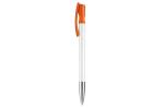 Nash ball pen metal tip hardcolour Orange/white