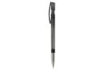 Nash ball pen metal tip transparent Transparent black