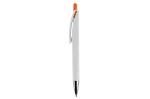 Ball pen Riva hardcolour Orange/white