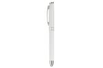 Metal rollerball 2 stripes White