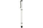 Ball pen with textmarker 2-in-1 White