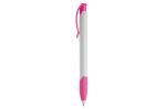 Apollo ball pen hardcolour Pink/white