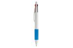 Ball pen 4 colours Blue/white