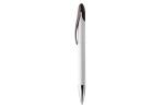 Speedy ball pen twist metal tip White/black