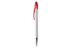 Speedy ball pen twist metal tip White/red