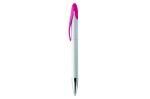 Speedy ball pen twist metal tip Pink/white