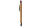 Ball pen New York bamboo with stylus Orange