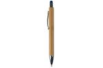 Ball pen New York bamboo with stylus Aztec blue