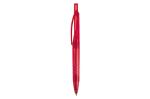 Kugelschreiber aus R-PET-Material Transparent rot