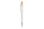 R-PET ball pen Transparent orange