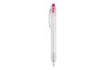 R-PET ball pen Transparent red