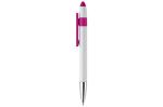 California ball pen twist/touch Pink/white