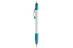 Cosmo ball pen rubber grip HC Turquoise/white