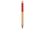 Ball pen Madrid bamboo Red