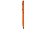 Slim stylus rubberised Orange