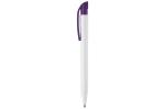 Ball pen S45 hardcolour, purple Purple,white