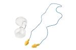 Earplugs with cord Blue/yellow