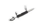 Foldable cutlery in multi-tool Black