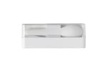 Lunch cutlery in box White