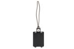 Luggage tag in suitcase shape White