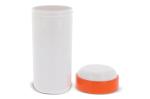 Drinking mug Fresh 360ml Orange/white