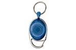 Namensschildhalter Transparent blau