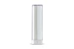 Powerbank Transparent 2200mAh, weiss Weiss,transparent