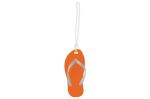 Luggage tag slipper Orange