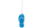 Luggage tag slipper Aztec blue