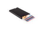 Aluminum card holder Black