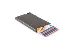 Aluminum card holder Anthracite