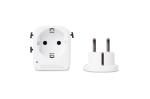 Universal travel adapter White