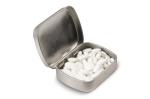 Mini tin peppermint box Silver