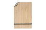 Notebook bamboo corner band A5 Nature