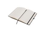 Recycled leather A5 hardcover Dark grey