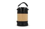 ABS & Bamboo Lantern & Torch Black