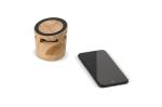 Wooden look speaker 3W & wireless charger 5W Timber