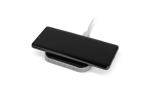 Wireless charger bamboo & glass 10W Black