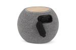 5W Speaker & 15W wireless charger R_PET & Bamboo Convoy grey