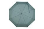 Foldable umbrella 21” R-PET auto open Dark green