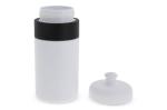 Sports bottle with edge 500ml White/black