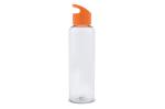 Loop Flasche transparent R-PET 600ml Transparent orange