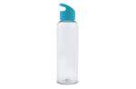 Water bottle Loop transparent R-PET 600ml Transparent turquoise