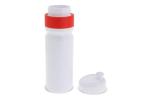 Sports bottle with edge 750ml White/red