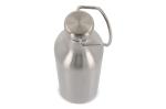 Edelstahl-Isolierflasche 400ml Silber